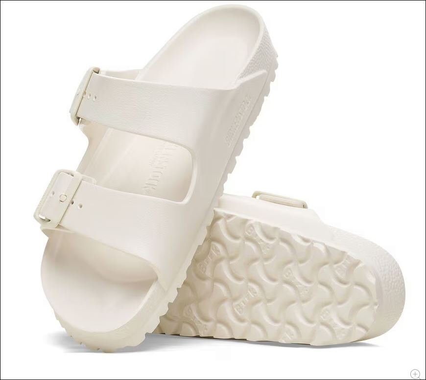 Birkenstock arizona 2 eva n1027384 & r1027305 eggshell
