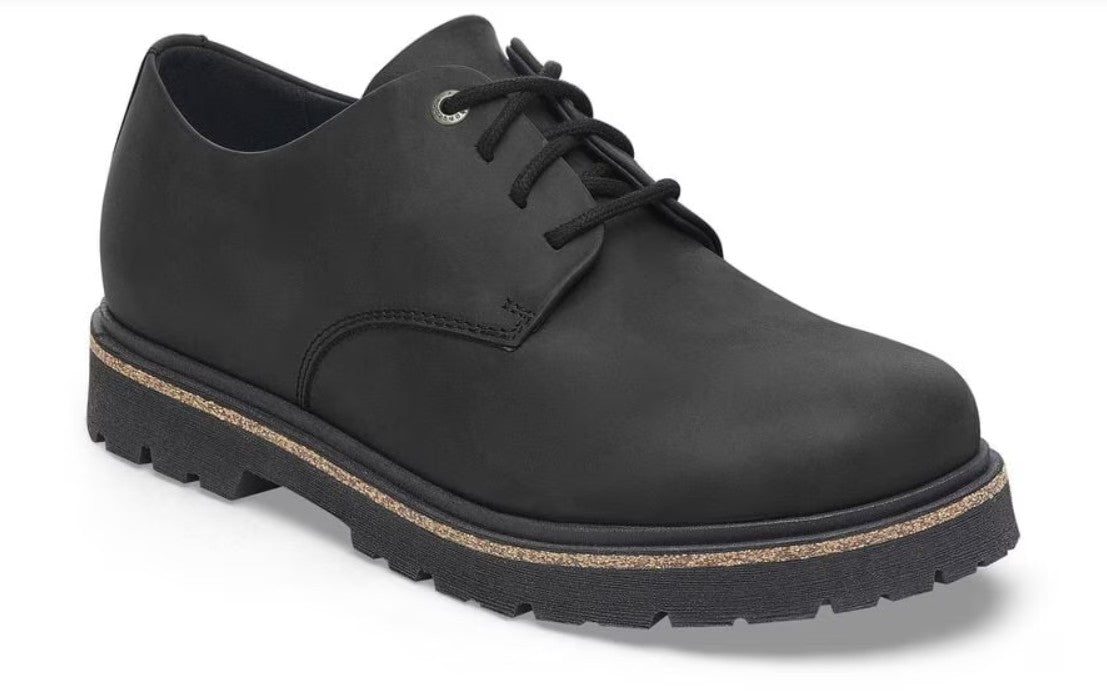 Birkenstock highwood lo 4 eye 1028173 olied leather black