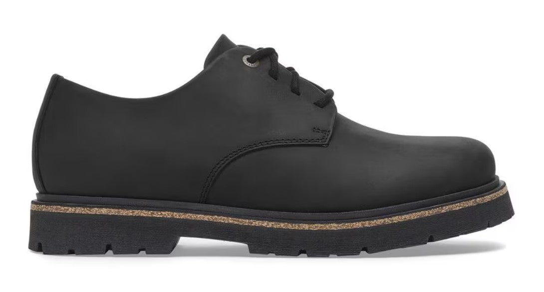 Birkenstock highwood lo 4 eye 1028173 olied leather black