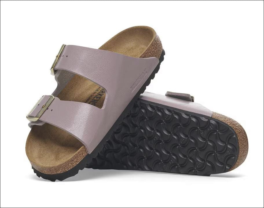 Birkenstock Arizona Birko flor hard footbed 1029366 graceful faded purple