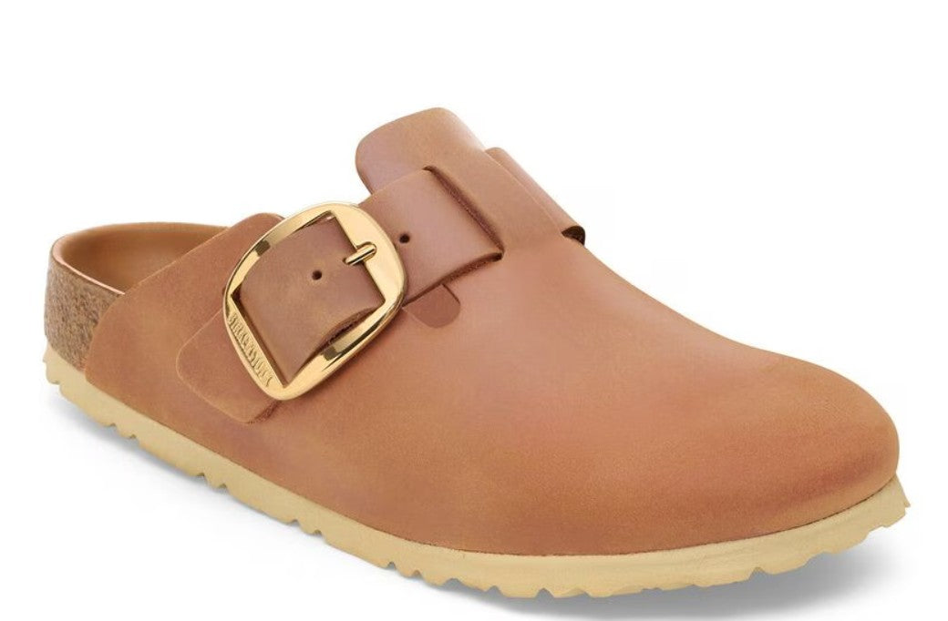 Birkenstock boston big buckle 1030446 oiled cognac