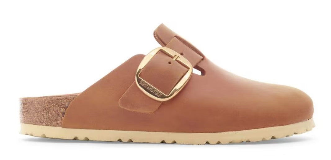 Birkenstock boston big buckle 1030446 oiled cognac