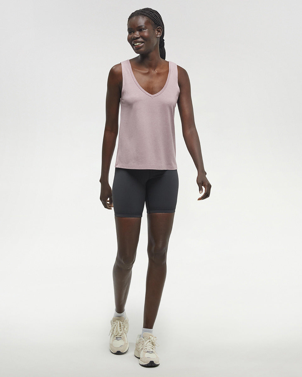 Ten Tree Kinney tank tcw5754-4156 vintage mauve heather