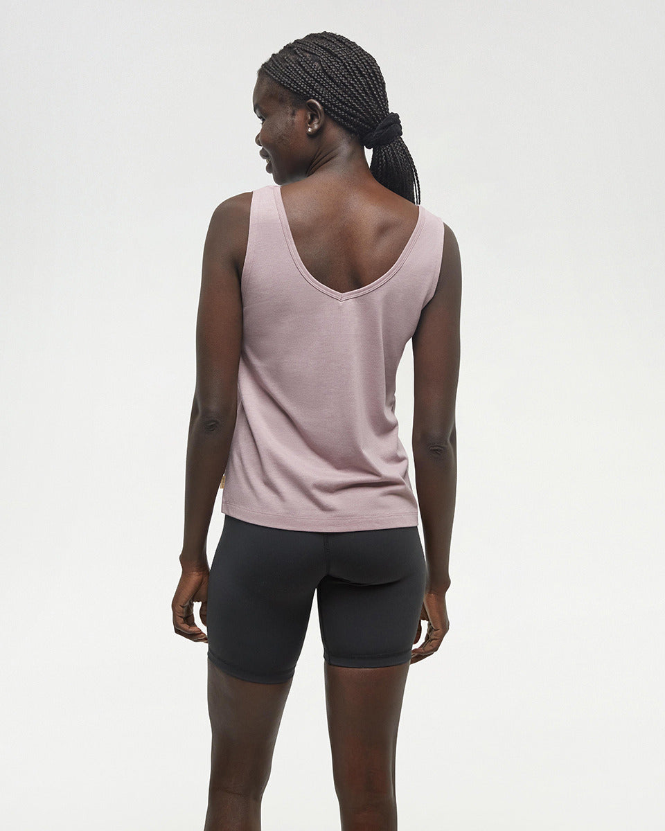 Ten Tree Kinney tank tcw5754-4156 vintage mauve heather
