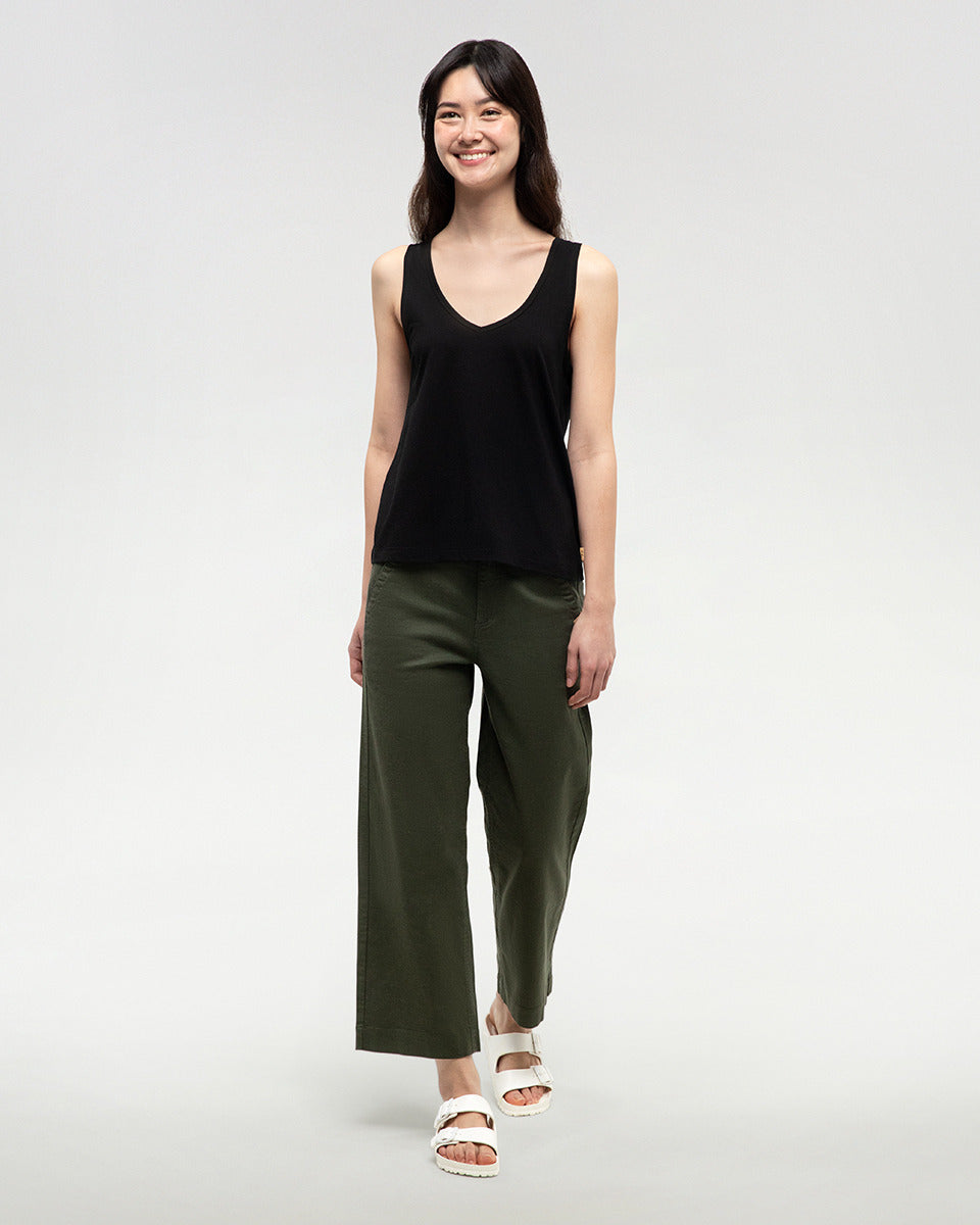 Ten Tree Kinney tank tcw5754-0164 black