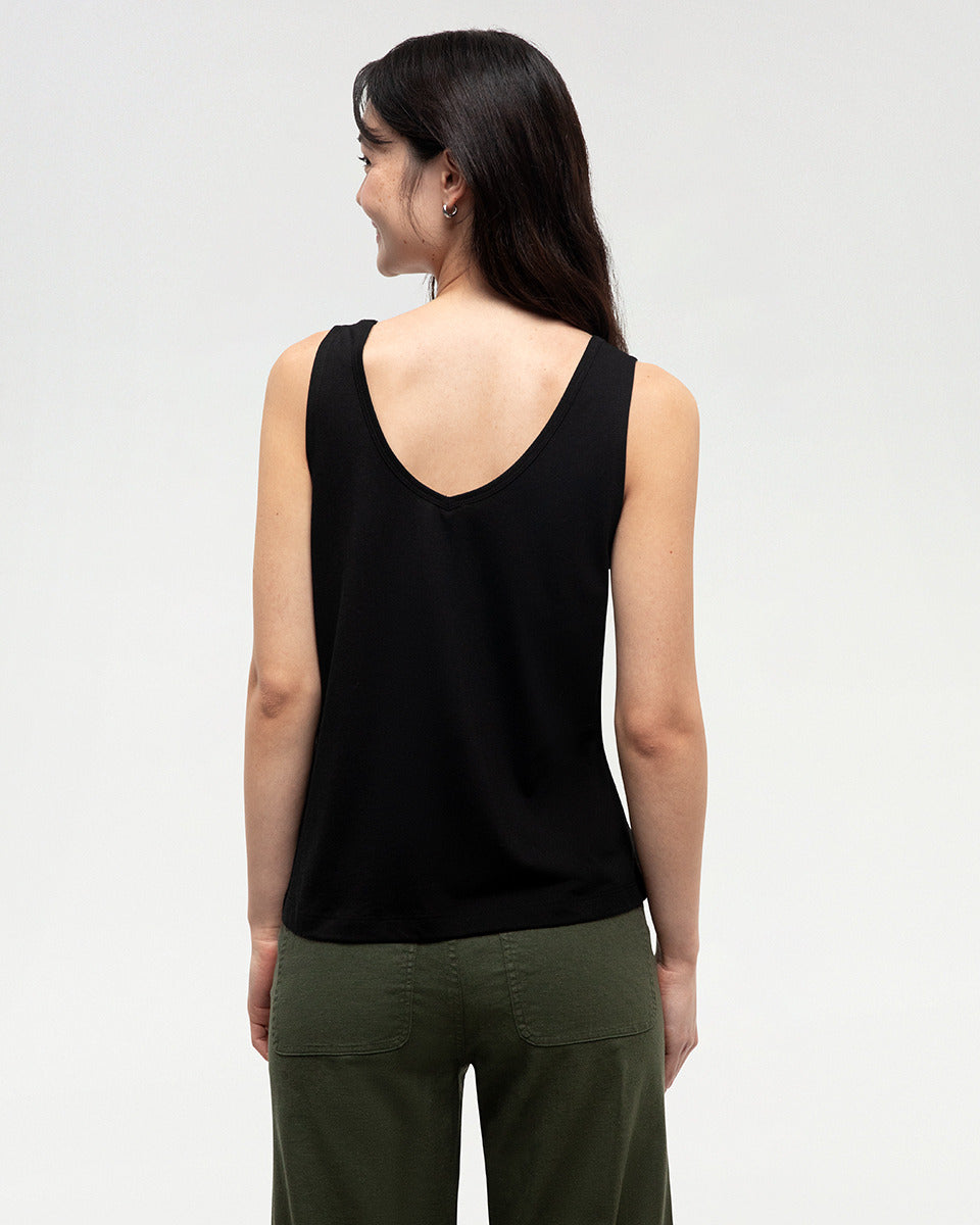 Ten Tree Kinney tank tcw5754-0164 black