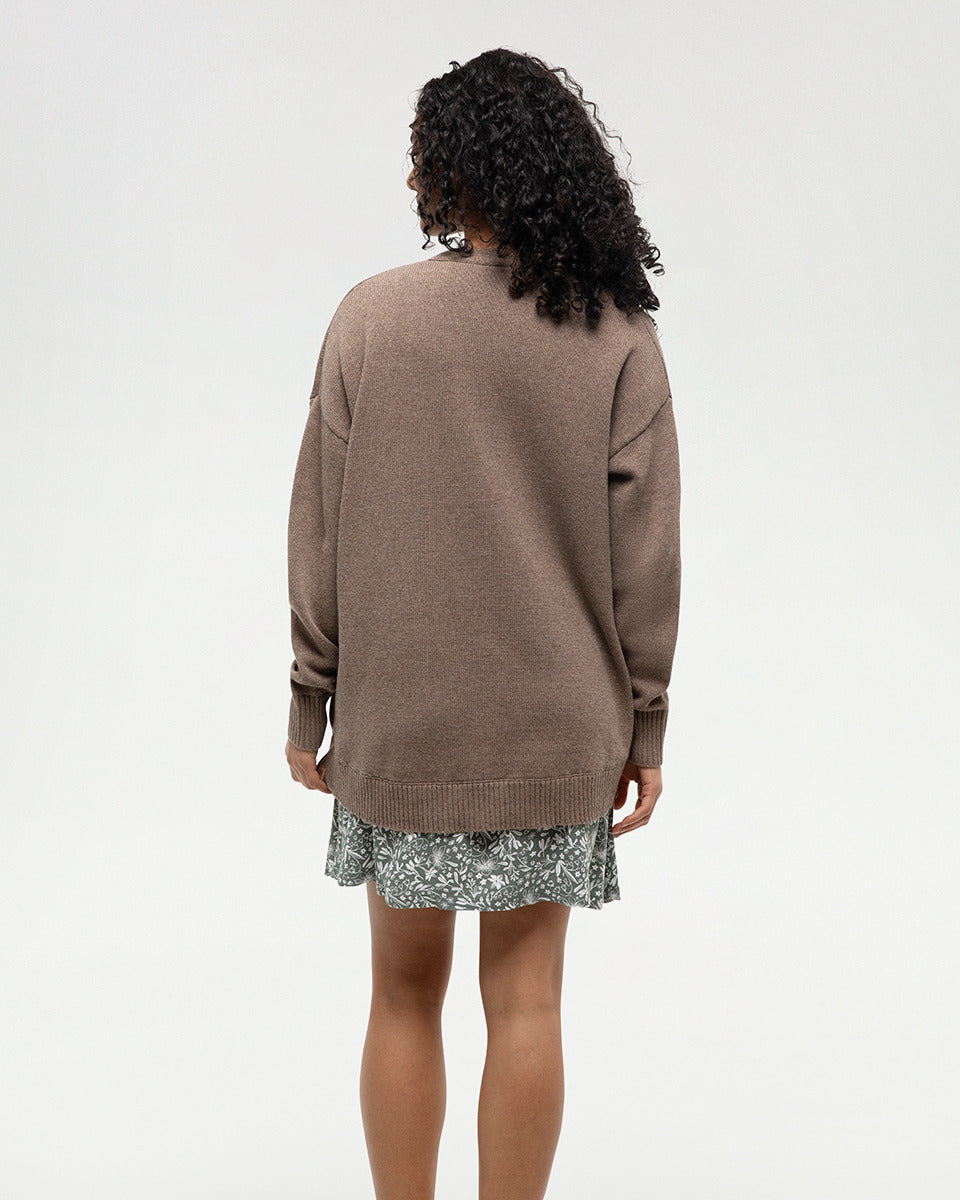 Ten Tree prairies cardigan tcw6038-2400 falcon heather