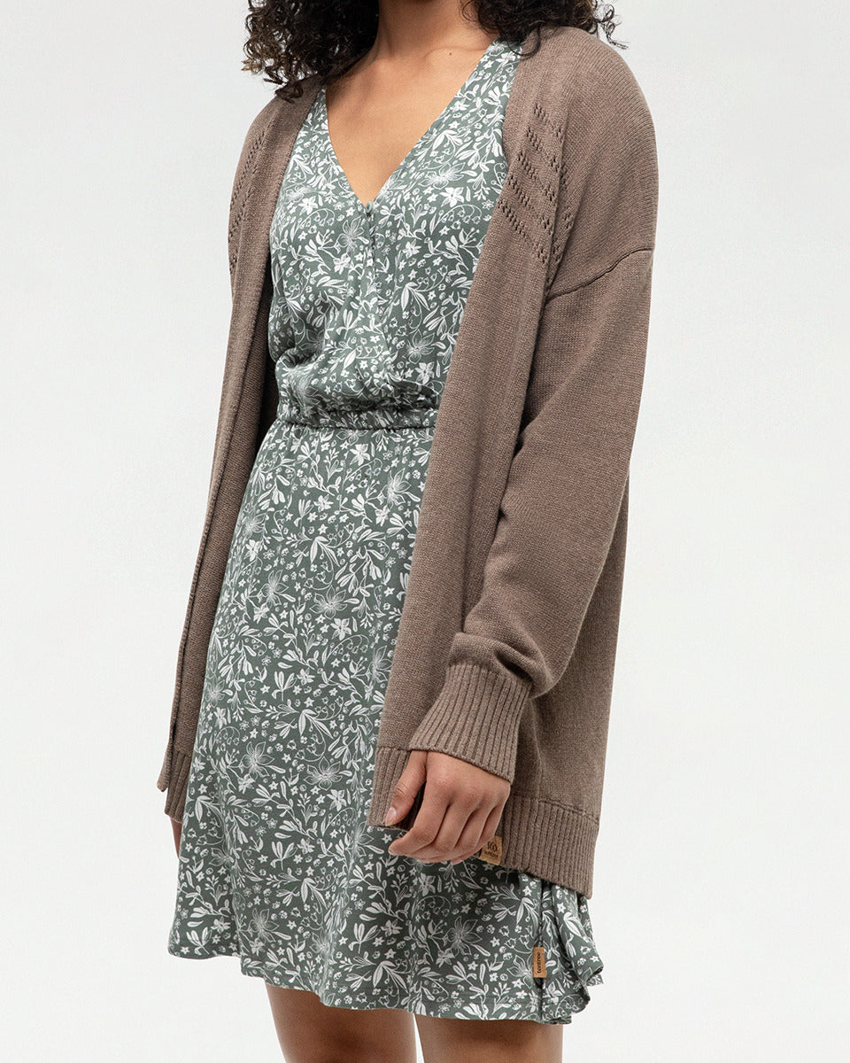 Ten Tree prairies cardigan tcw6038-2400 falcon heather