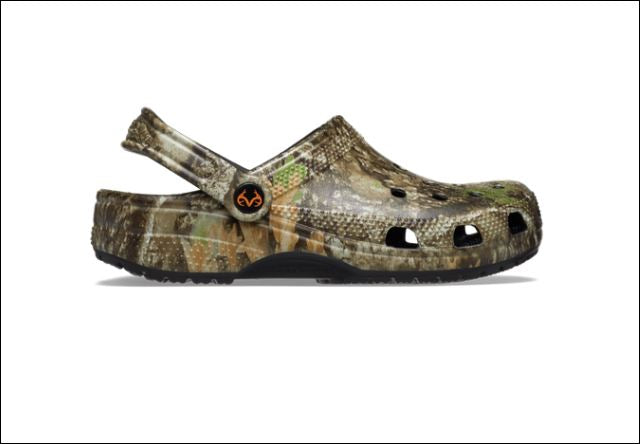 crocs realtree spx classic clog 210099-90h camo