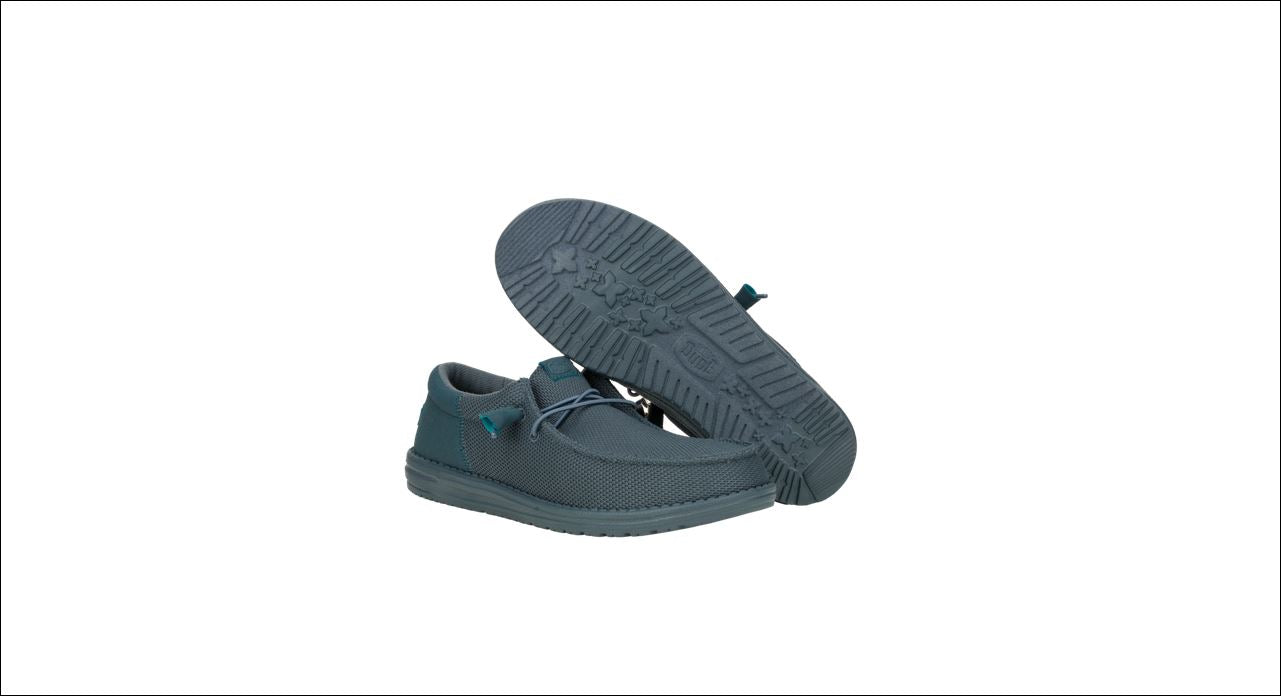 Hey Dude mens wally funk mono 40011-1ru dark slate
