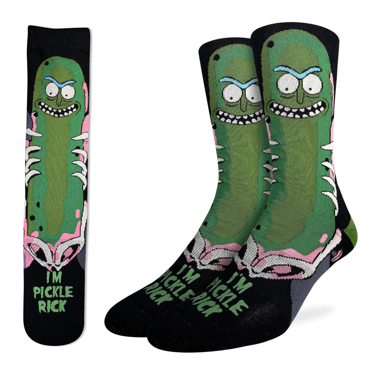 Good Luck Rick & Morty Pickle Rick Socks 4258