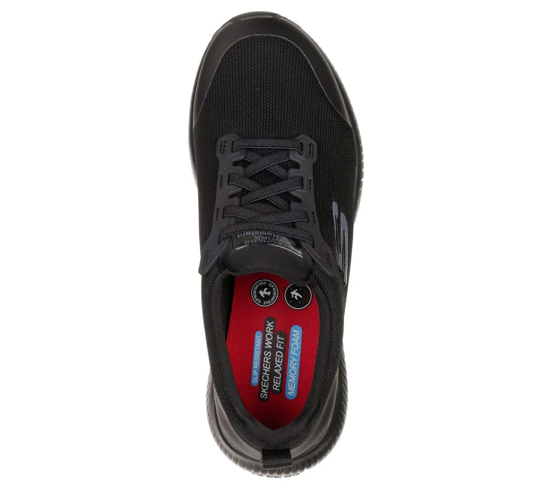 Womens Skechers Work: Squad SR 77222blk