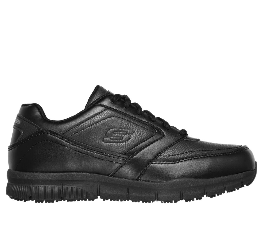 Womens Skechers Work Relaxed Fit: Nampa - Wyola SR 77235blk