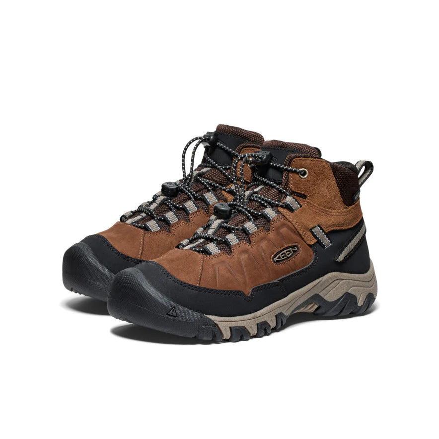 Keen youth targhee waterproof shoe 1029559 brown