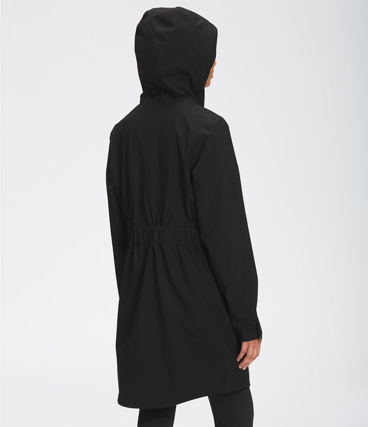North Face Women’s City Breeze Rain Parka II nf0a52yl jk3 black