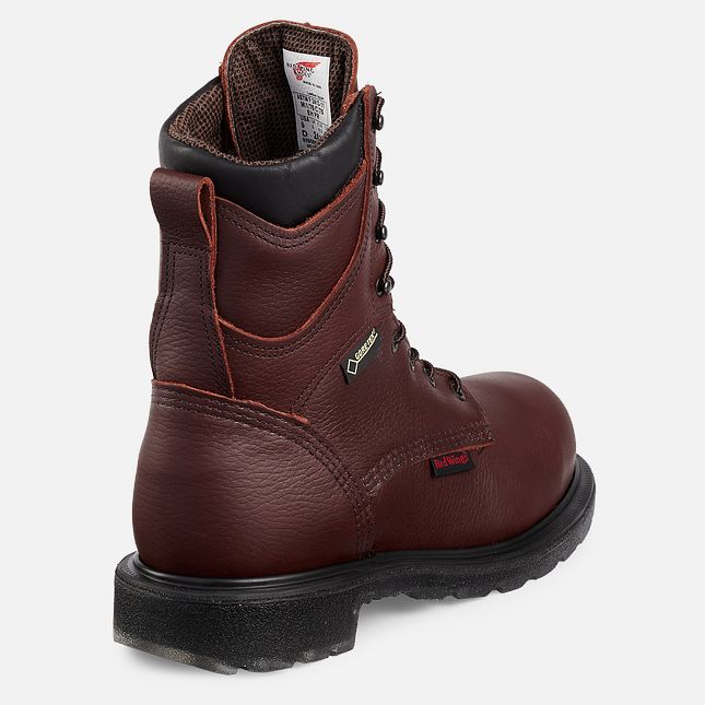 Red Wing SuperSole® 2.0 Men's 8-inch Waterproof CSA Safety Toe Boot 2414e brown