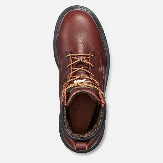 Red Wing WIDE SuperSole® 2.0 Men's 6-inch Waterproof CSA Safety Toe Boot 3504e3 wide brown