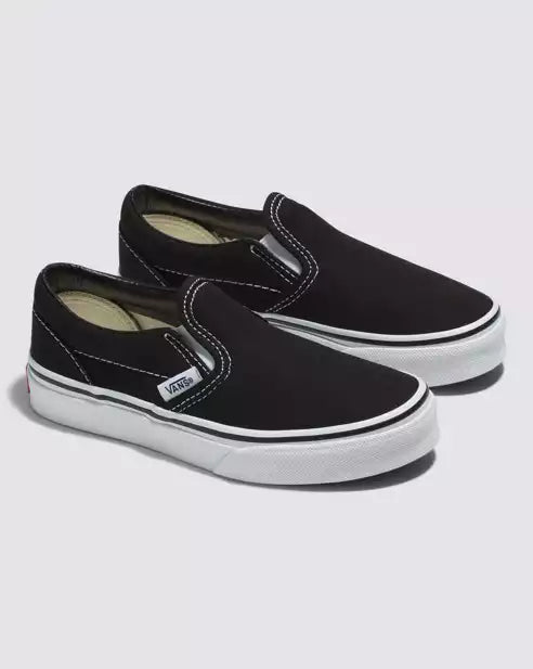 Vans Kids Slip On vn000ex8blk black & white