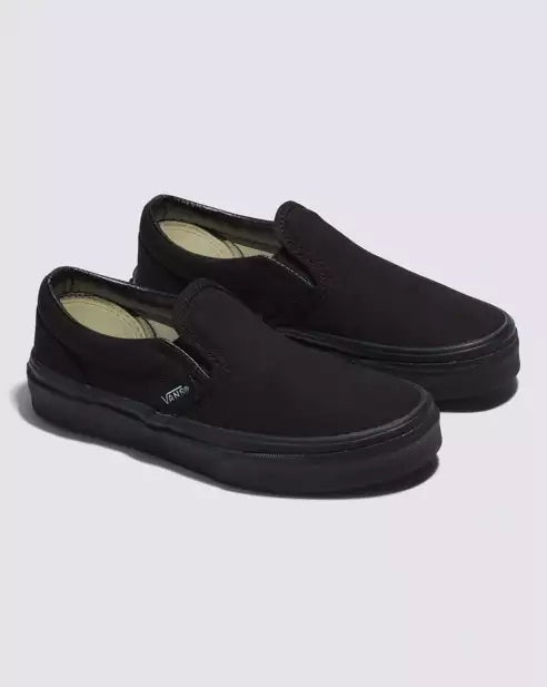 Vans Youth Slip on vn000zbuenr all black