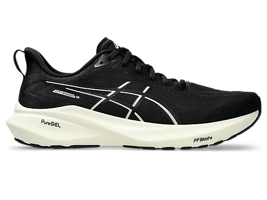 Asics mens gt-2000 13 1011b861-003 black & white