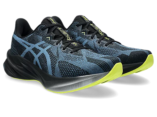 Asics mens dynablast 5 1011b983-002 black & blue