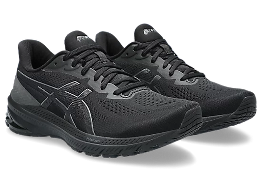 Asics womens gt-1000 12 b width 1012b450-001 all black