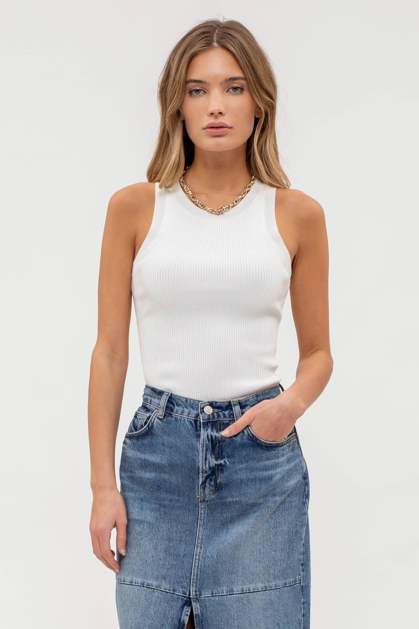 Malibu tank cr2116 white