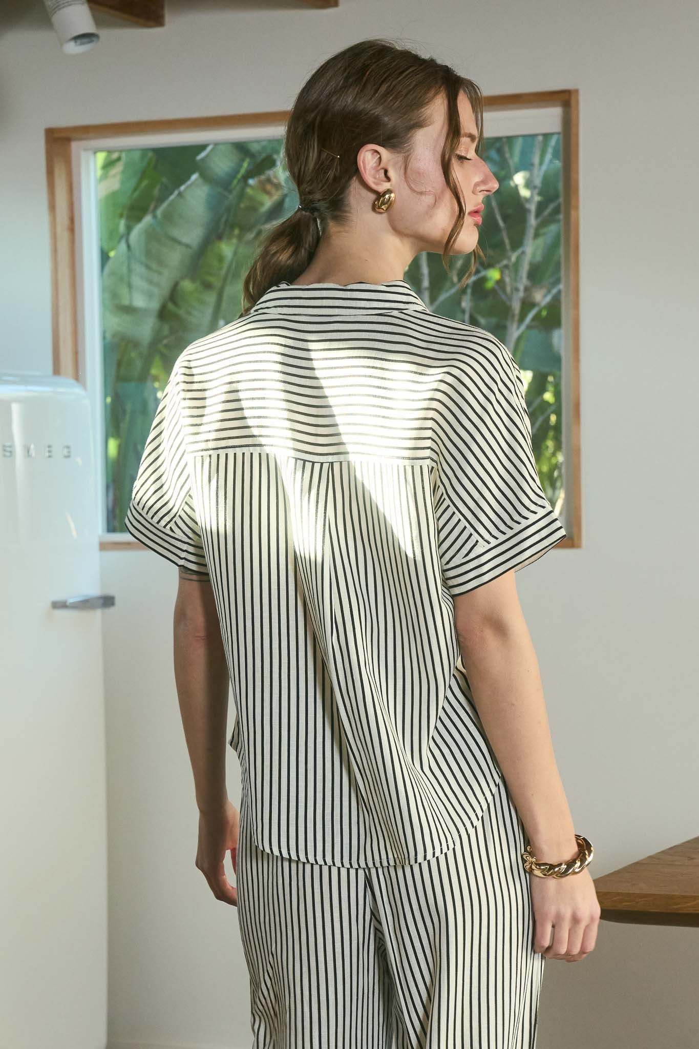 Malibu s/s shirt tw1702-t ivory