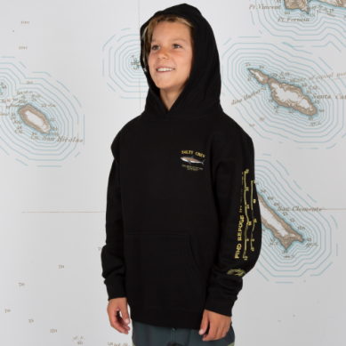 Salty Crew Youth Bruce hoody 20335029y blk