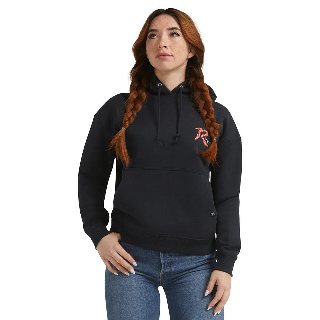 Dirty Hands Clean Money rosie hoody tc2029 black