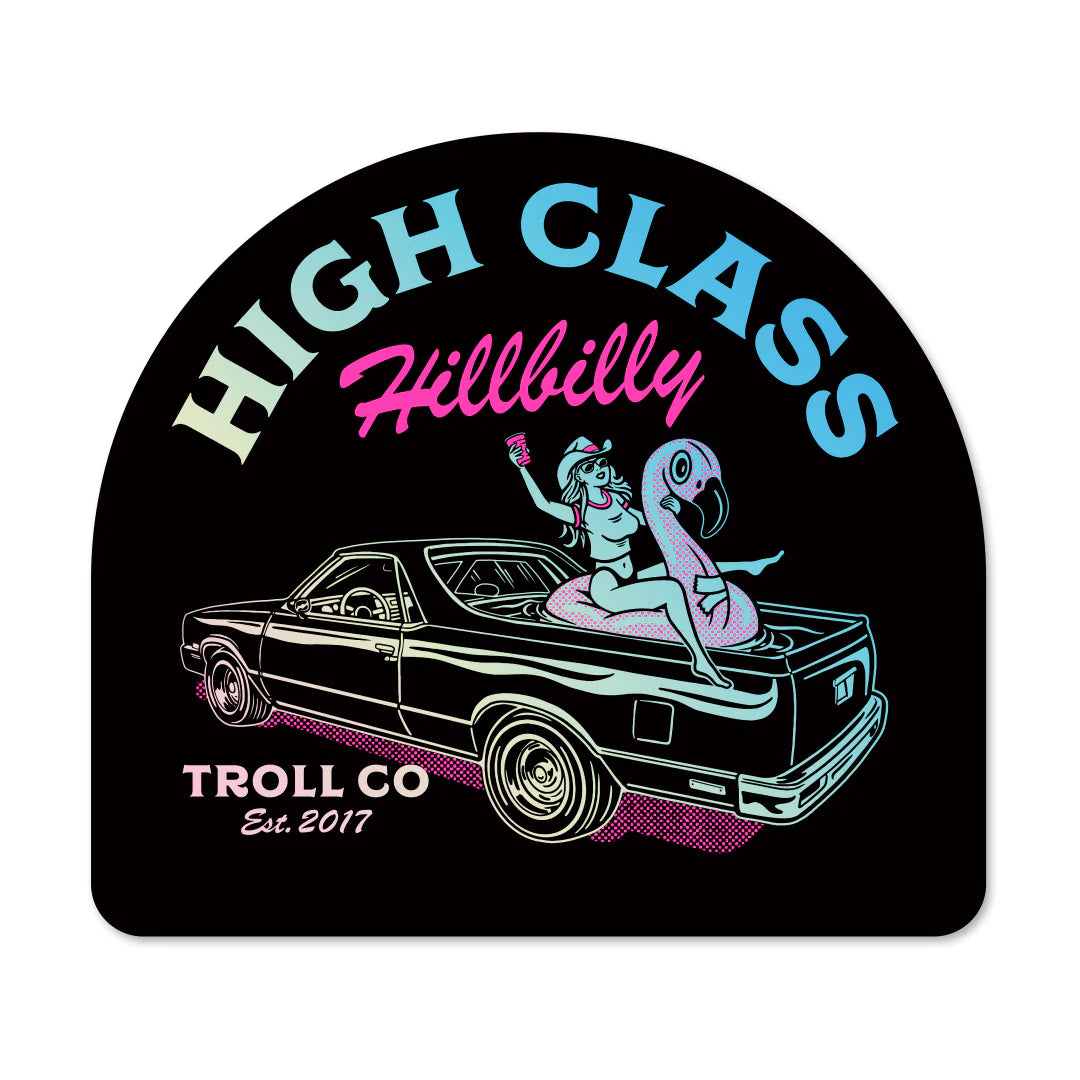 Dirty Hands clean money high class camino sticker tc2112