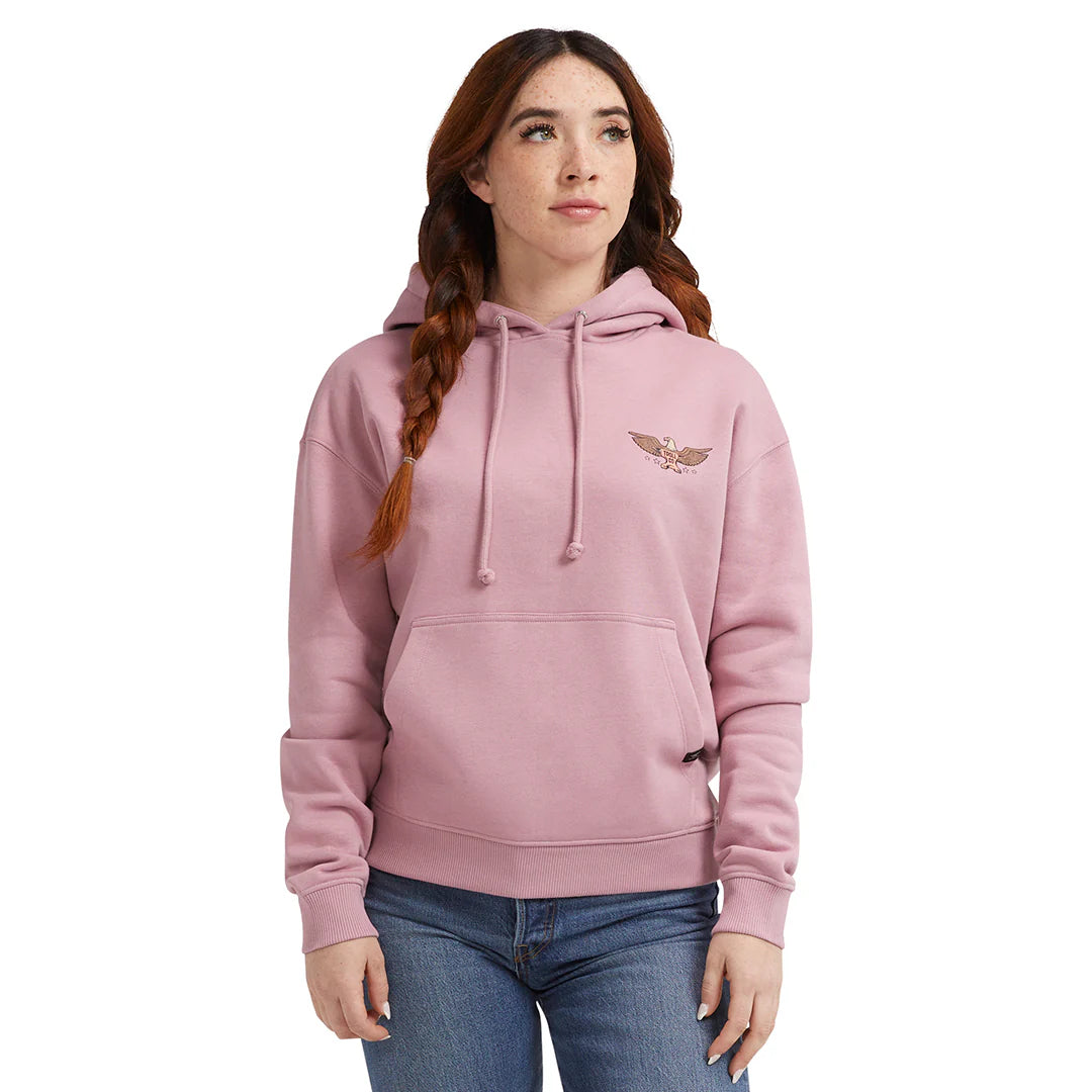 Dirty Hands Clean Money rosie hoody tc2198 mauve