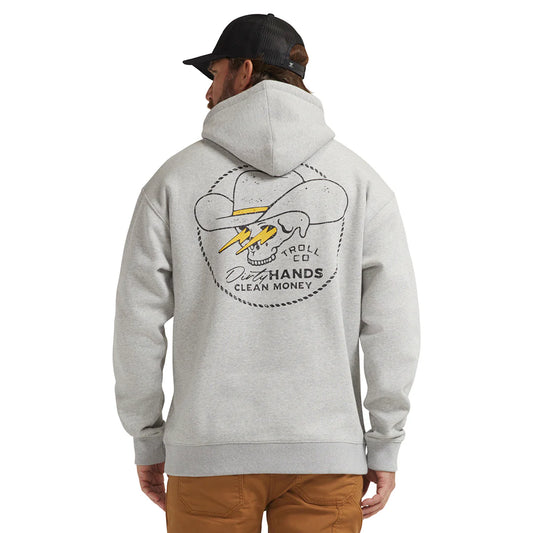 Dirty hands clean money savage hoody tc2349 grey