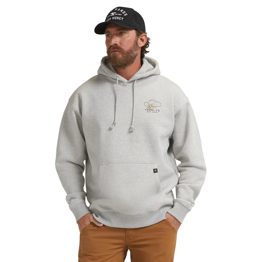 Dirty hands clean money savage hoody tc2349 grey