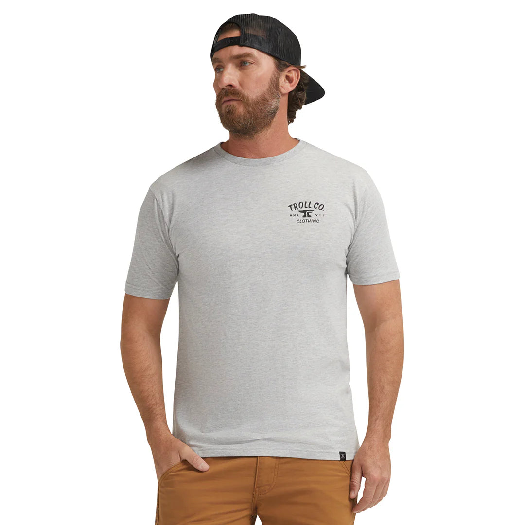 Dirty Hands Clean Money nuhd hammer twins tshirt tc2394 grey heather