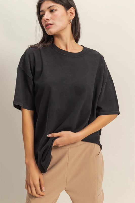 Malibu tshirt dz25c433 black
