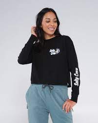 Salty Crew Fish n Chip longsleeve tshirt 20135451w black