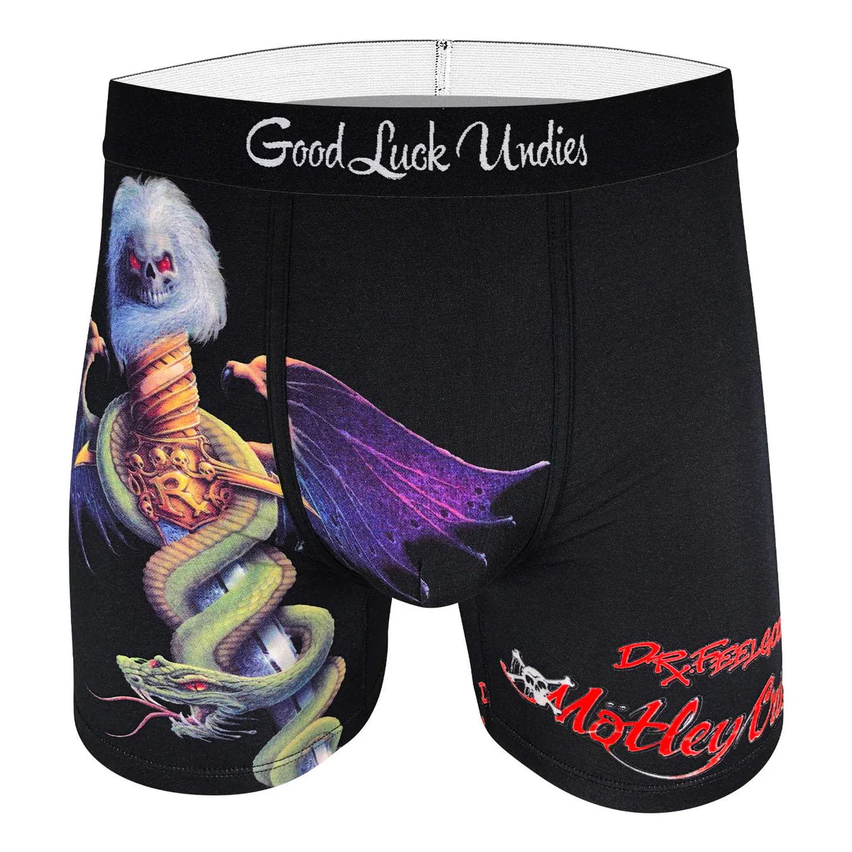 Good Luck Undies motley crew dr feelgood