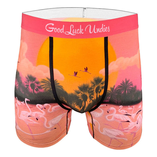 Good Luck Undies Flamingo Paradise