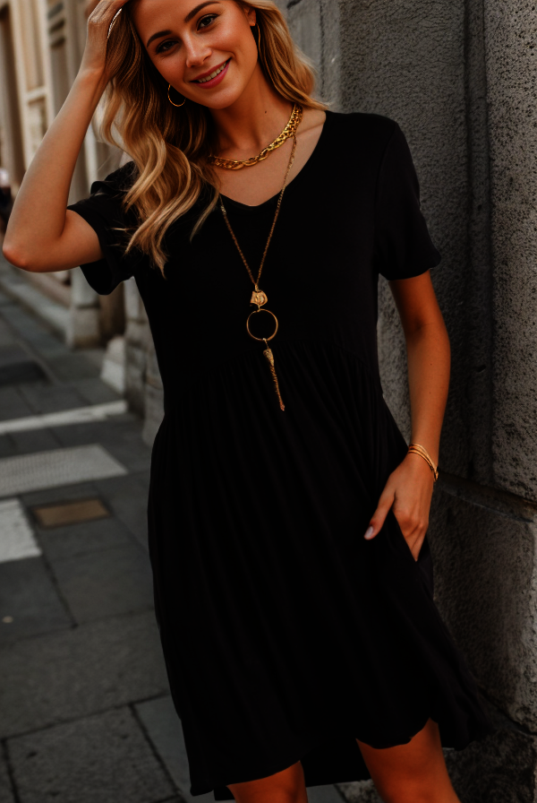 Malibu baby doll dress sd1195s