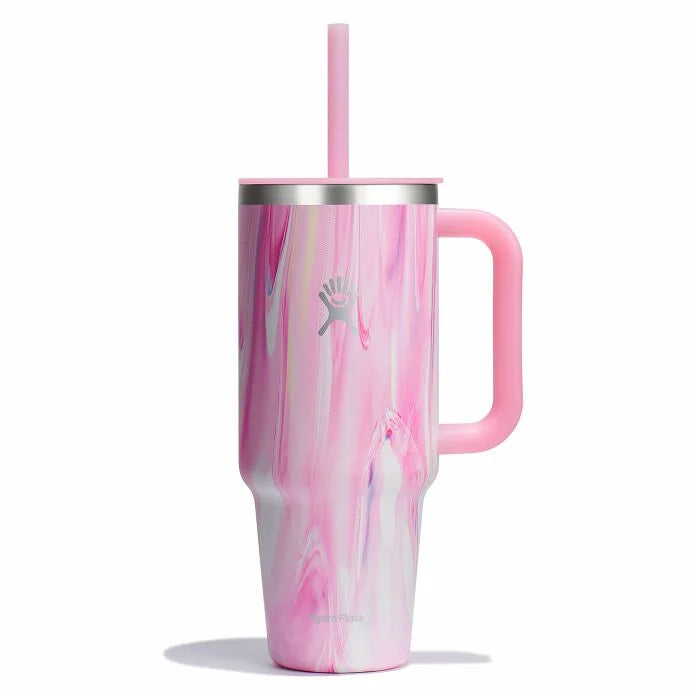 hydroflask 40 oz travel tumbler les25tt40a jelly pink