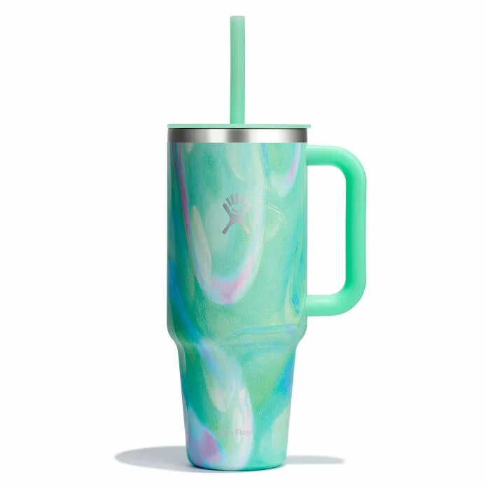 hydroflask 40 oz travel tumbler les25tt40g jelly green