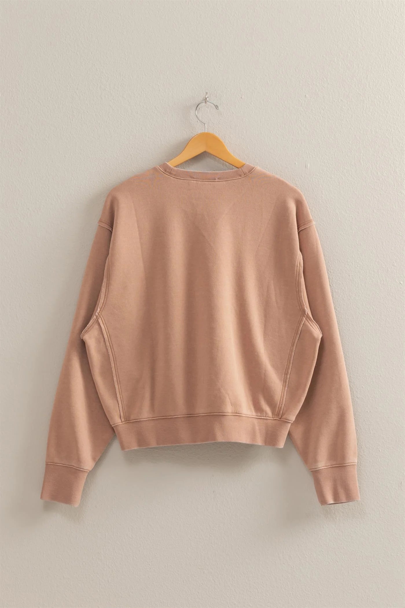 Malibu crewneck dz25a974 dark taupe