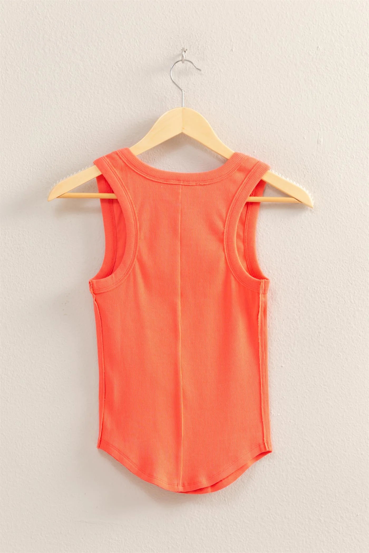 Malibu ribbed tank dz25c448 coral