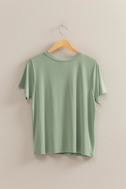 Malibu perfect tshirt dz25c449 sage