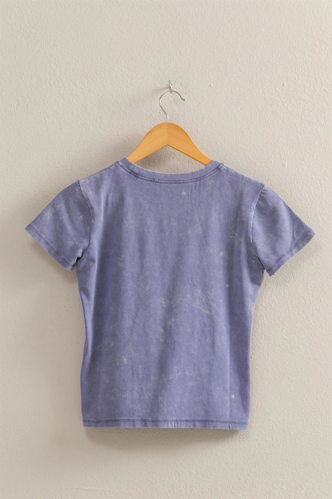 Malibu acid wash tshirt dz25c549 dusty indigo