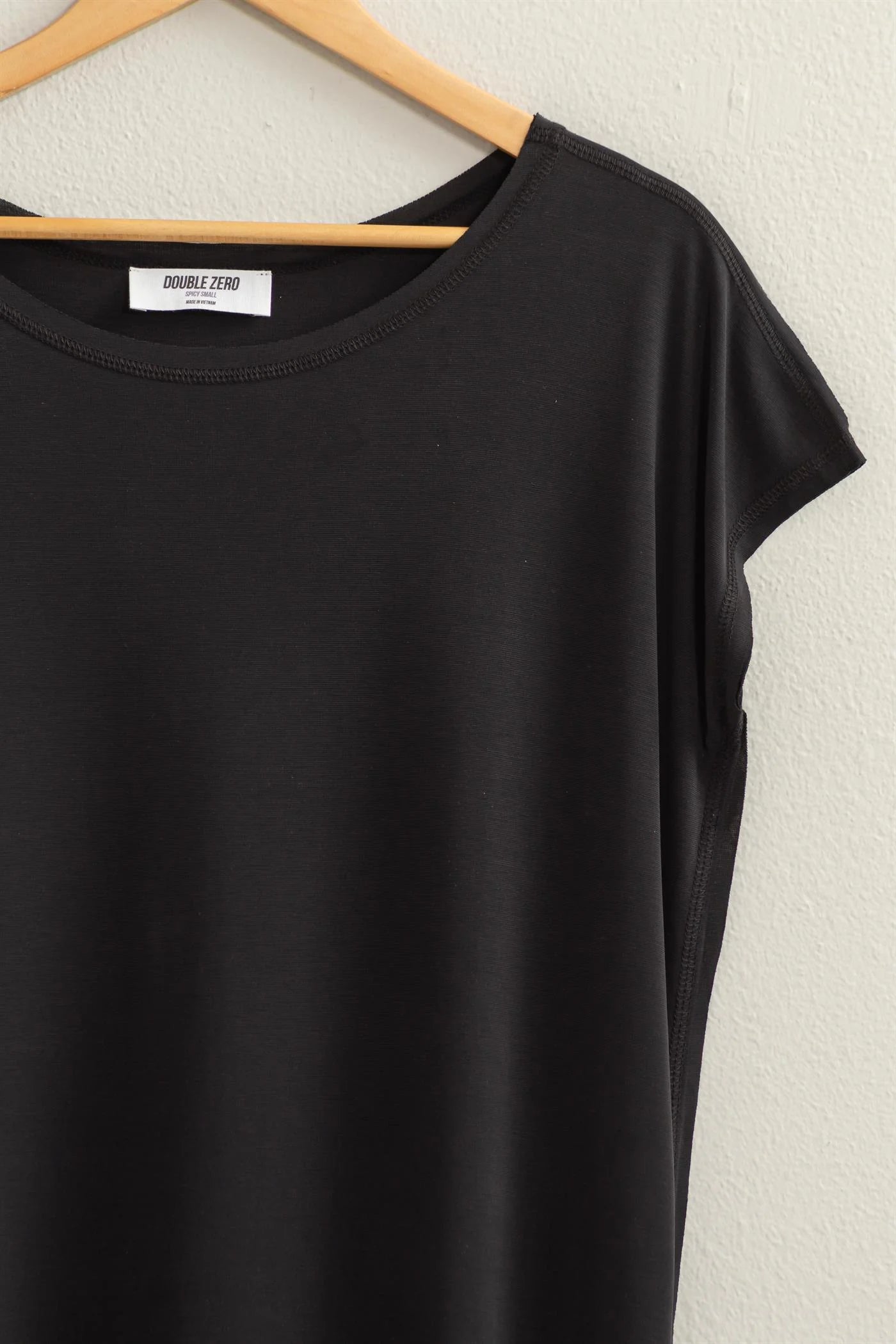 Malibu lightweight tshirt dress dz25e307 black