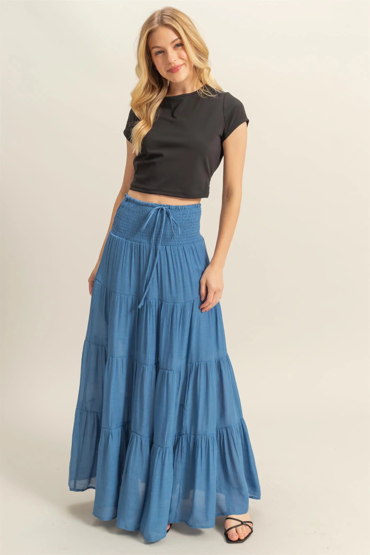 Malibu open back top hf25a165 black