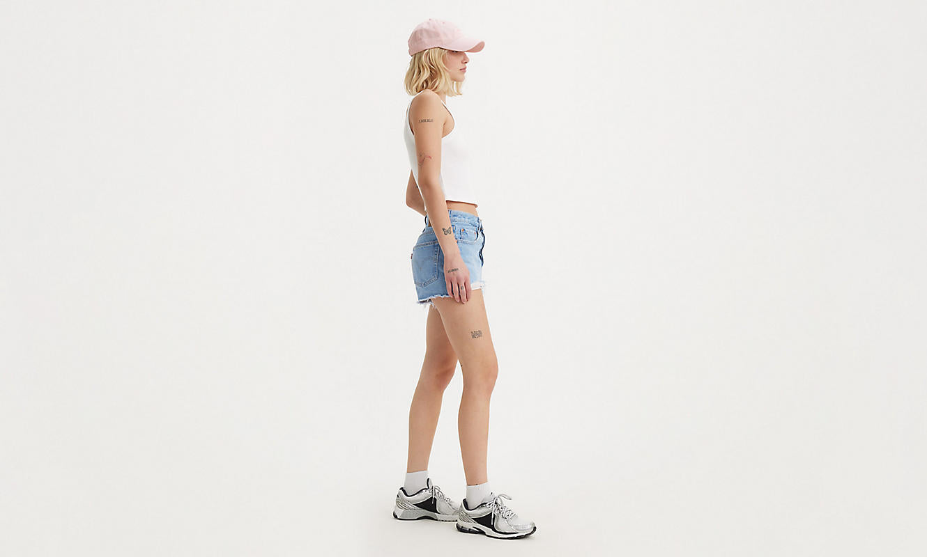 Levis 501 short 56327-0086 Color: Oxnard Athens - Medium Wash