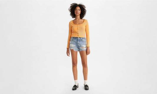 Levis 501 short 56327-0314 Color: Camp Point - Medium Wash